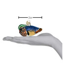 Old World Christmas Bird Watcher Collection Glass Blown Ornaments for Christmas Tree Wood Duck