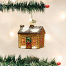 Old World Christmas Home Gifts Glass Blown Ornaments for Christmas Tree Log Cabin | Log Cabin