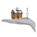 Old World Christmas Home Gifts Glass Blown Ornaments for Christmas Tree Log Cabin | Log Cabin