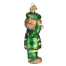 Old World Christmas Army Glass Blown Ornaments for Christmas Tree Bear