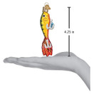 Old World Christmas Fishing Lure