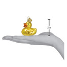 Old World Christmas Rubber Ducky Baby Collection Glass Blown Ornaments for Christmas Tree | Rubber Ducky
