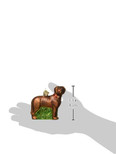 Old World Christmas 12508 Dog Collection Glass Blown Ornaments for Christmas Tree Standing - Chocolate Lab