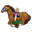 Old World Christmas Racehorse Glass Blown Ornament for Christmas Tree
