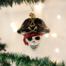 Old World Christmas Ornaments: Beach Gifts Glass Blown Ornaments for Christmas Tree | Jolly Roger 