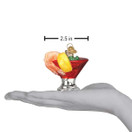 Old World Christmas Shrimp Cocktail Glass Blown Ornament for Christmas Tree | Shrimp Cocktail