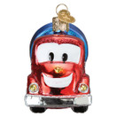 Old World Christmas Cheerful Cement Truck Glass Blown Ornament for Christmas Tree