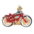 Old World Christmas 2020 Christmas Ornament Cruiser Bike Glass Blown Ornament for Christmas Tree | Bike