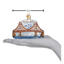 Old World Christmas Cities, Places and Landmarks Glass Blown Ornaments for Christmas Tree Golden Gate
