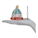 Old World Christmas Cities, Places and Landmarks Glass Blown Ornaments for Christmas Tree St Louis