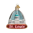 Old World Christmas Cities, Places and Landmarks Glass Blown Ornaments for Christmas Tree St. Louis