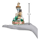 Old World Christmas Cities, Places and Landmarks Glass Blown Ornaments for Christmas Tree - Seattle Skyline 