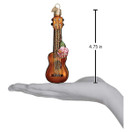 Old World Christmas Ornaments: Ukulele Glass Blown Ornaments for Christmas Tree (38040)