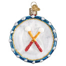 Old World Christmas 38052 Musical Instruments Glass Blown Ornaments for Christmas Tree Marching Band