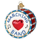 Old World Christmas 38052 Musical Instruments Glass Blown Ornaments for Christmas Tree Marching Band