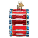 Old World Christmas 38052 Musical Instruments Glass Blown Ornaments for Christmas Tree - Marching Band 