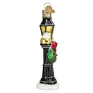 Old World Christmas Christmas Lamp Post Glass Blown Ornament for Christmas Tree | Christmas Lamp Post
