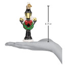 Old World Christmas Christmas Lamp Post Glass Blown Ornament for Christmas Tree | Christmas Lamp Post