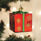 Old World Christmas Box Glass Blown Ornament for Christmas Tree | Christmas Box