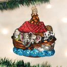 Old World Christmas Spiritual Gifts Glass Blown Ornaments for Christmas Tree Noah's Ark