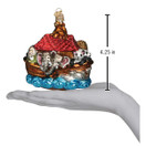 Old World Christmas Spiritual Gifts Glass Blown Ornaments for Christmas Tree Noah's Ark