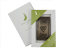 Wild Goose Studios Irish Plaque Love and Gra Celtic Heart Resin Cast Coated in Bronze 5 1/2 Inches Tall by 3 Inches Wide Wall Decor Ready To Hang Made in Ireland