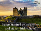 Wild Goose Studios Irish Plaque Love and Gra Celtic Heart Resin Cast Coated in Bronze 5 1/2 Inches Tall by 3 Inches Wide Wall Decor Ready To Hang Made in Ireland