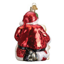 Old World Christmas Ornaments Santa Puppy Love Glass Blown Ornaments for Christmas Tree