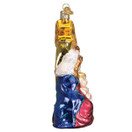Old World Christmas 10132 Spiritual Gifts Glass Blown Ornaments for Christmas Tree Holy Family with Star