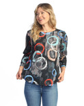 Jess & Jane Soft-Touch Round Hem Top - 24  | X-Large, Lagoon