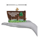 Old World Christmas Ornaments: State Parks Glass Blown Ornaments for Christmas Tree, Yellowstone National | Yellowstone