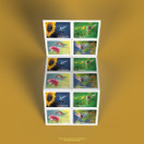 Garden Delights (Booklet of 20) First-Class Mail Forever Postage Stamps 2024 Scott 5845-5848 | 20 Stamps