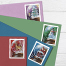 USPS Snow Globes (20 Stamps)