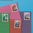 USPS Snow Globes (20 Stamps)