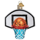 Old World Christmas Ornaments Basketball Hoop Glass Blown Ornaments for Christmas Tree.