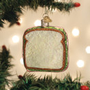 Old World Christmas Ham and Cheese Sandwich Glass Blown Ornament for Christmas Tree | Ham and Cheese Sandwich