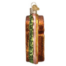 Old World Christmas Ham and Cheese Sandwich Glass Blown Ornament for Christmas Tree | Ham and Cheese Sandwich