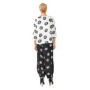 IC Collection Two-Tone Dot Pocket Shirt | Small, White