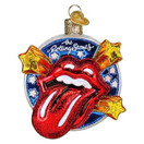 Old World Christmas The Rolling Stones Tongue Glass Hanging Ornament