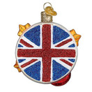 Old World Christmas The Rolling Stones Tongue Glass Hanging Ornament. 