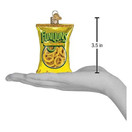 Old World Christmas Funyuns Glass Hanging Ornament. 