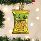 Old World Christmas Funyuns Glass Hanging Ornament. 