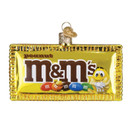 Old World Christmas Peanut M&M's Glass Hanging Ornament.