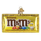 Old World Christmas Peanut M&M's Glass Hanging Ornament.