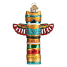 Old World Christmas Totem Pole Ornament - Multi