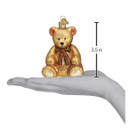 Old World Christmas Teddy Bear Ornament.