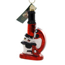 Old World Christmas Doctor Tools Glass Blown Ornaments for Christmas Tree Microscope, 4.750, Model: 36242 | Microscope