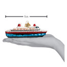 Old World Christmas Ornaments: Cities, Places and Landmarks Glass Blown Ornaments for Christmas Tree, Cruise Ship