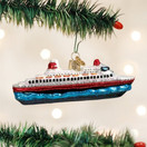 Old World Christmas Ornaments: Cities, Places and Landmarks Glass Blown Ornaments for Christmas Tree | Cruise Ship