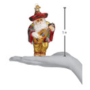 Old World Christmas Papa Noel Glass Blown Ornament for Christmas Tree | Santa Claus